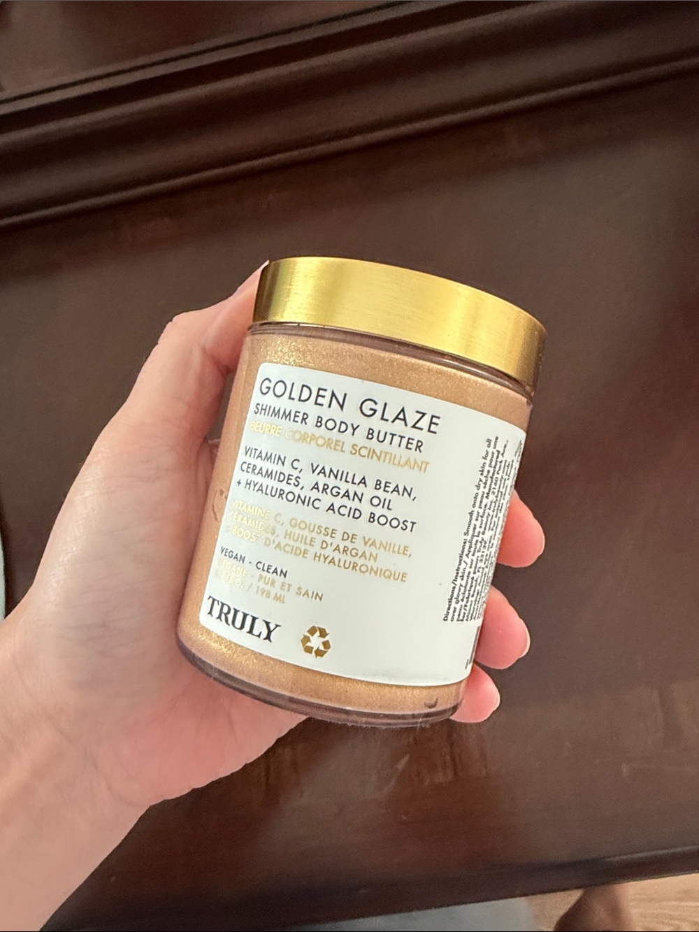 TRULY Golden Glaze Shimmer Body Butter - Gold